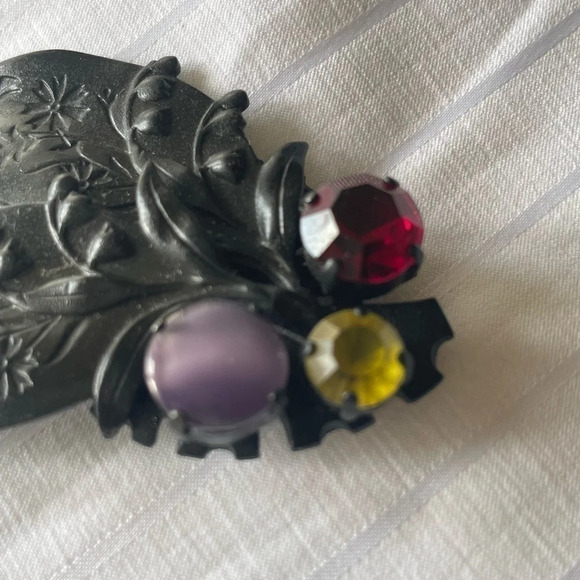 Rare JL Blin Leaf Brooch - Picture 6 of 7